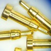 Connector pin with full stroke 2.0mm and gold needle