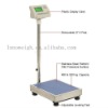 Digital platform weighing scale with pole