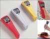 Infrared thermometer with probe