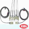 J type armoured thermocouples flexible