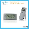 Most Professional wireless weather station clock with anemometer to measure wind