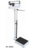 double ruler personnel weighing scale